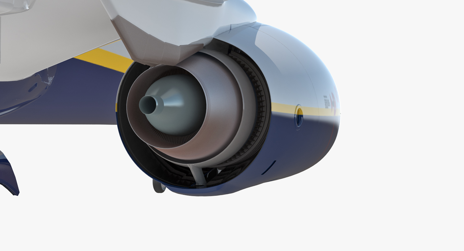 Boeing 737 900 Ryanair 3D