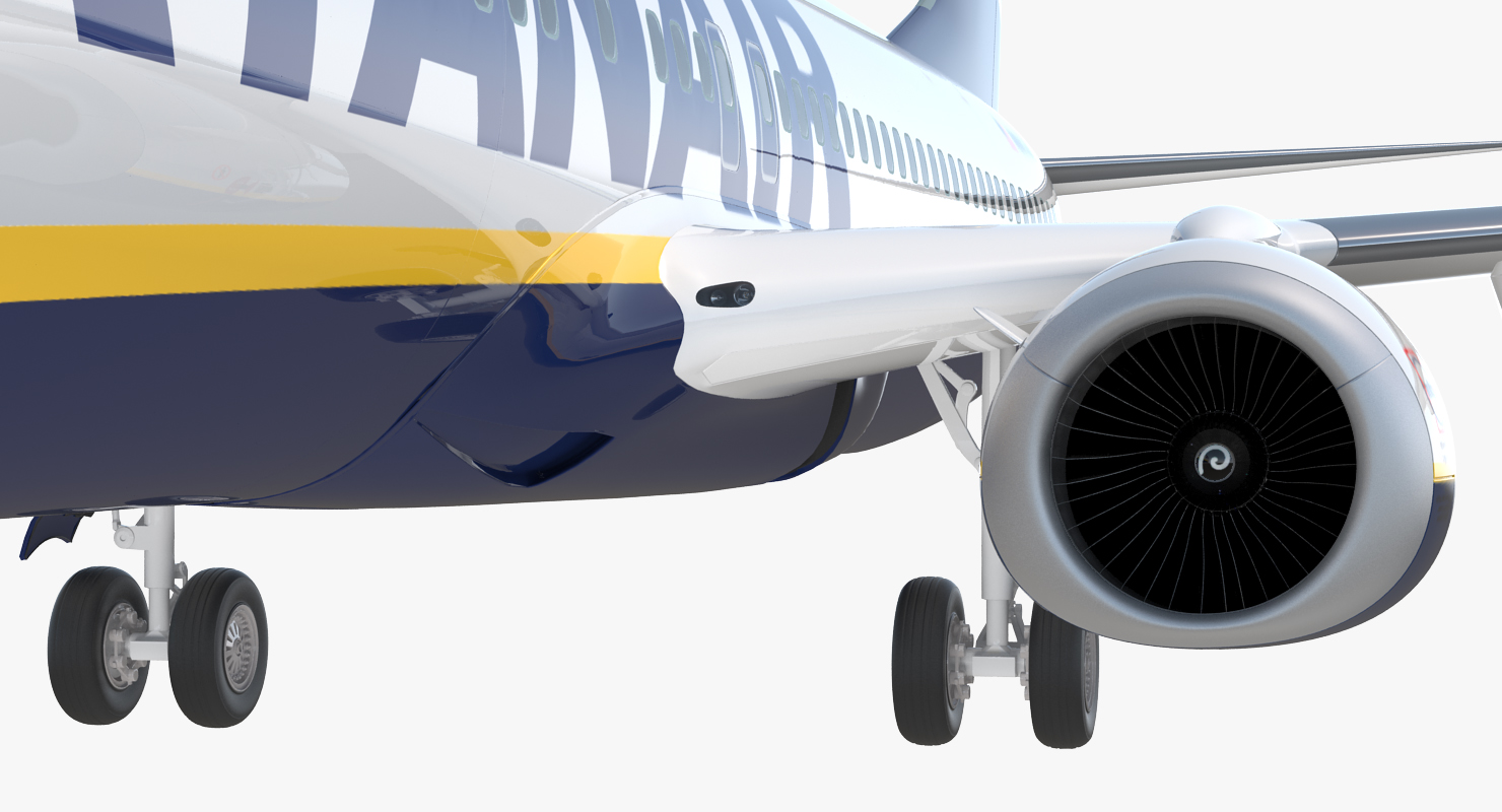 Boeing 737 900 Ryanair 3D
