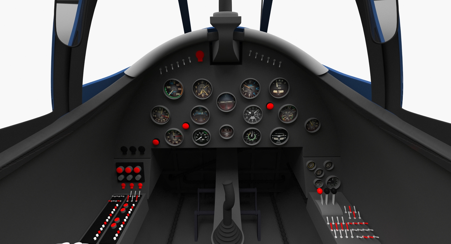 3D model Fighter F4U Corsair US Marine Corps