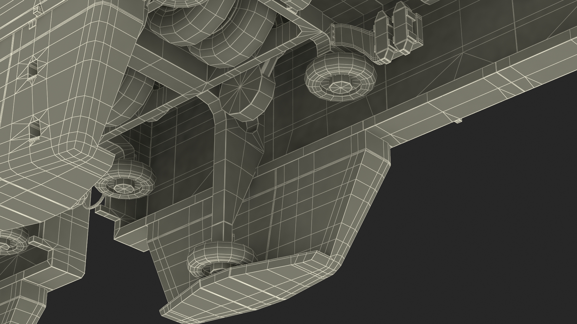 3D model Chongqing Monorail Train Rigged for Cinema 4D