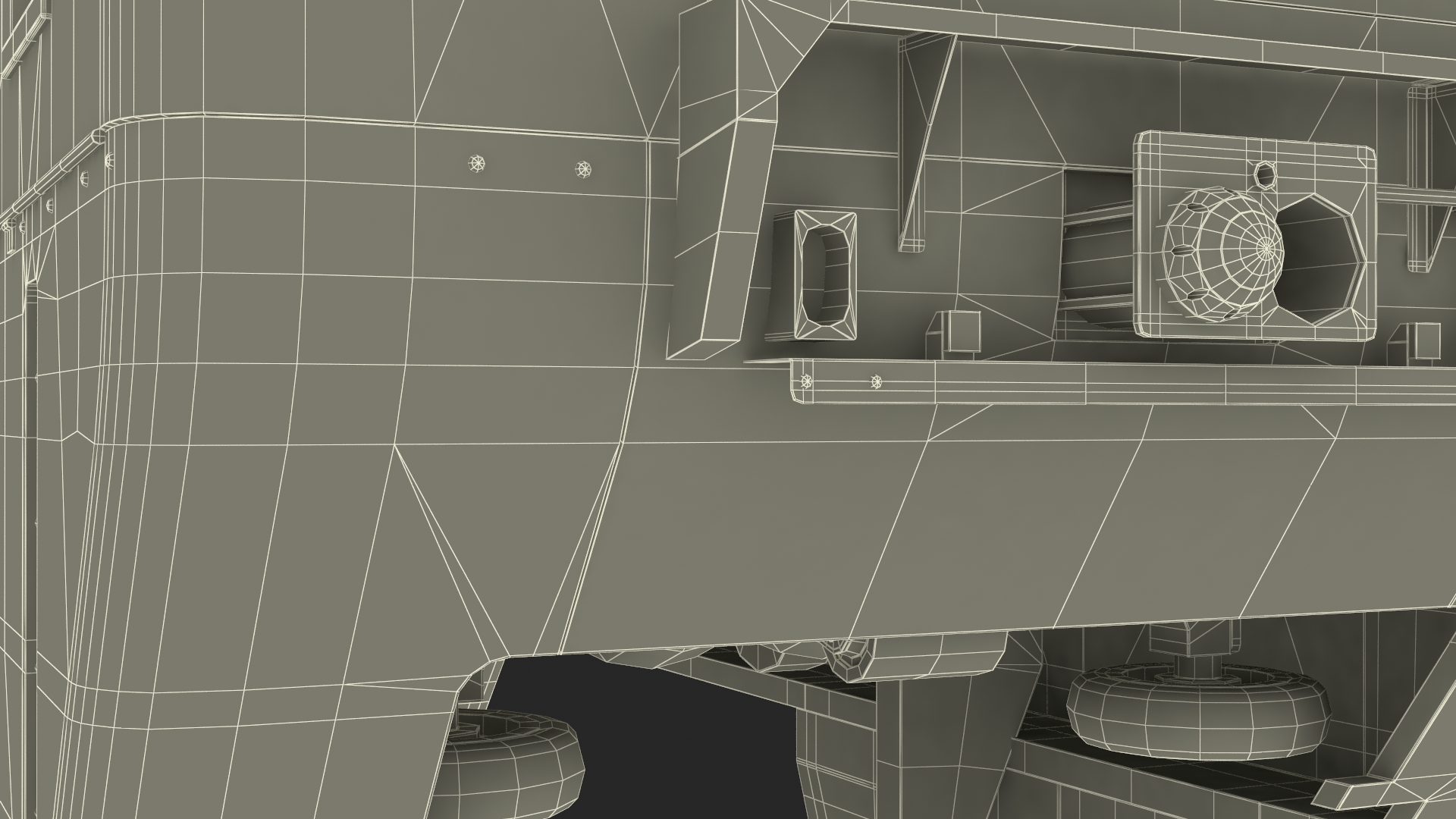 3D model Chongqing Monorail Train Rigged for Cinema 4D