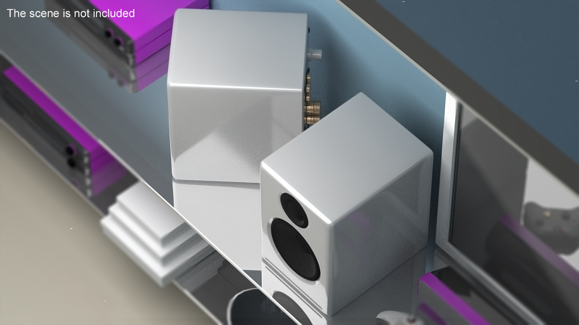 Powered Loudspeaker 3D model