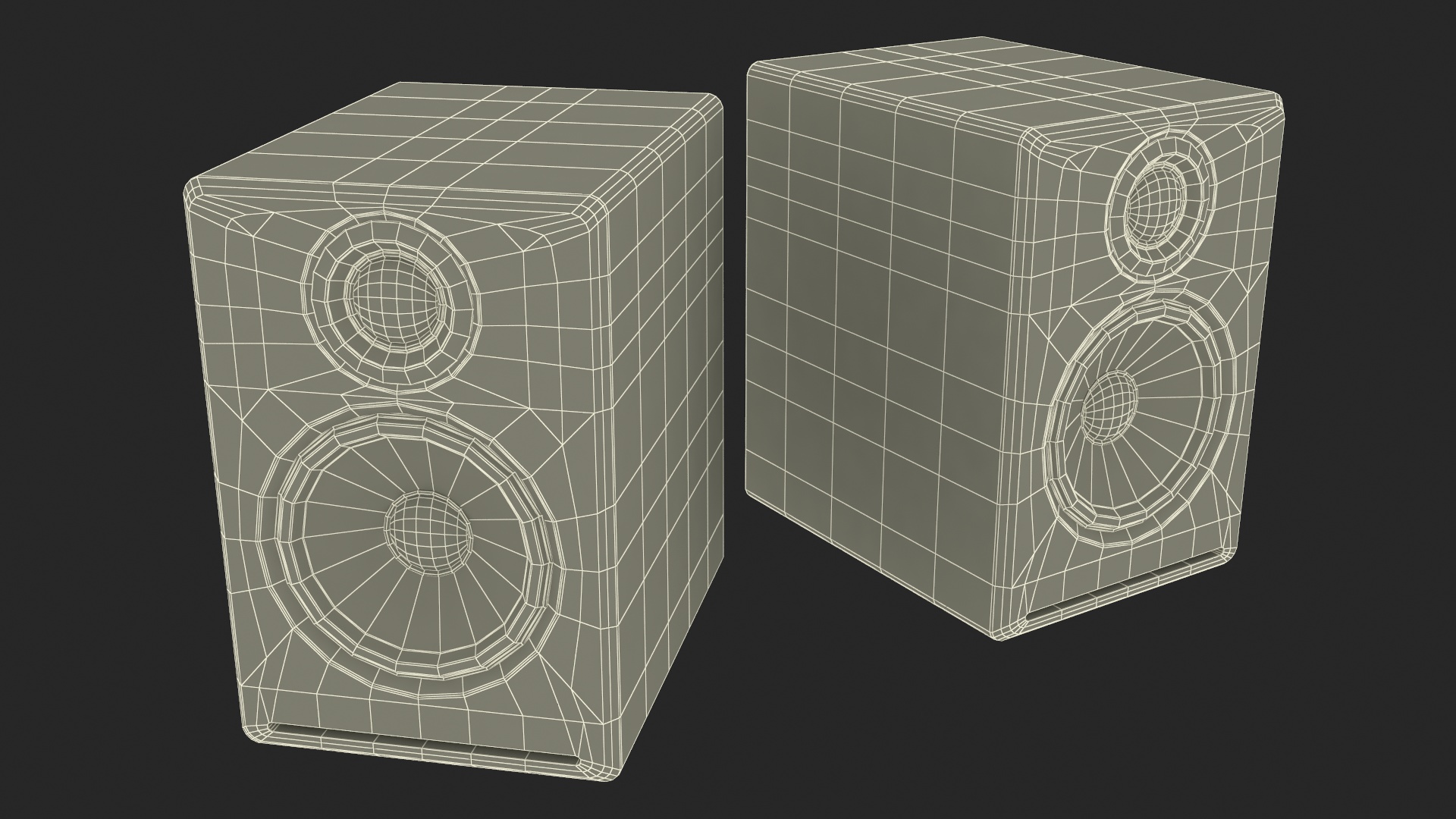 Powered Loudspeaker 3D model
