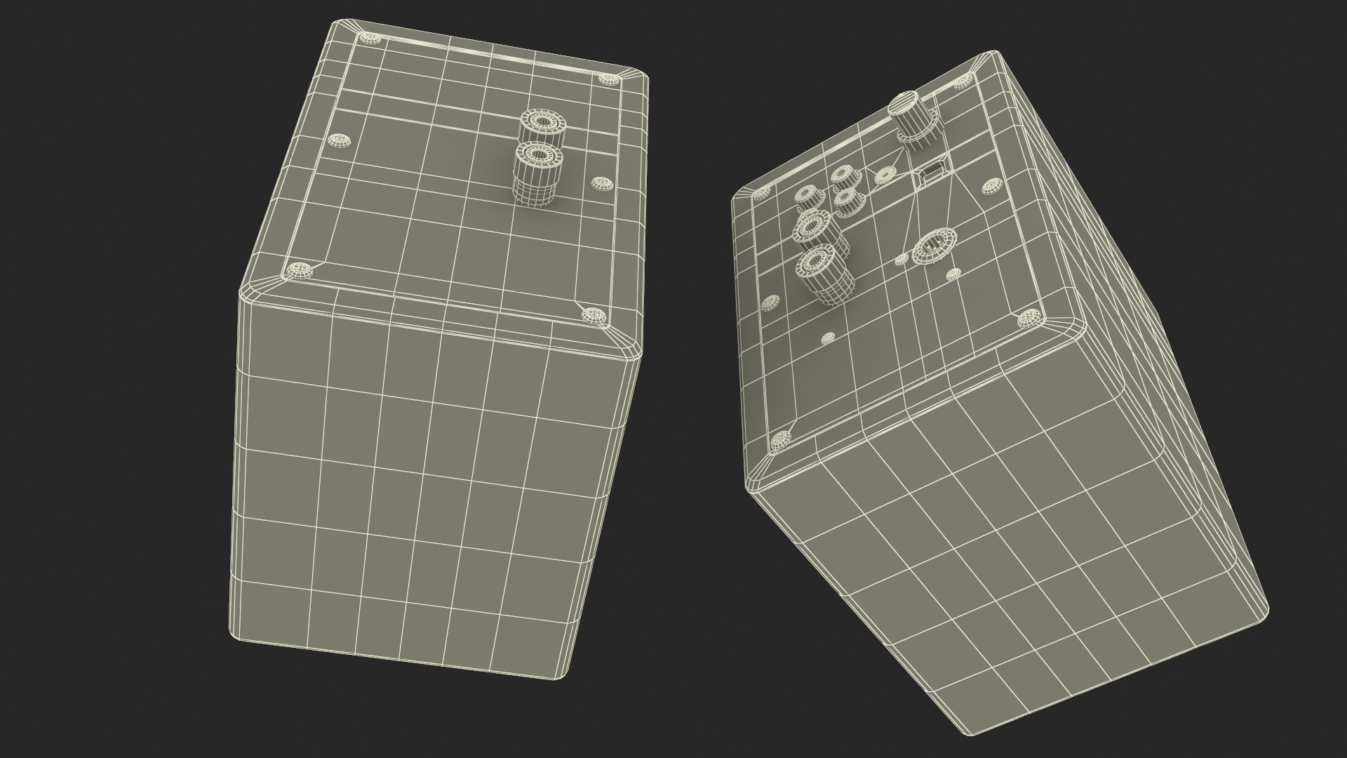 Powered Loudspeaker 3D model