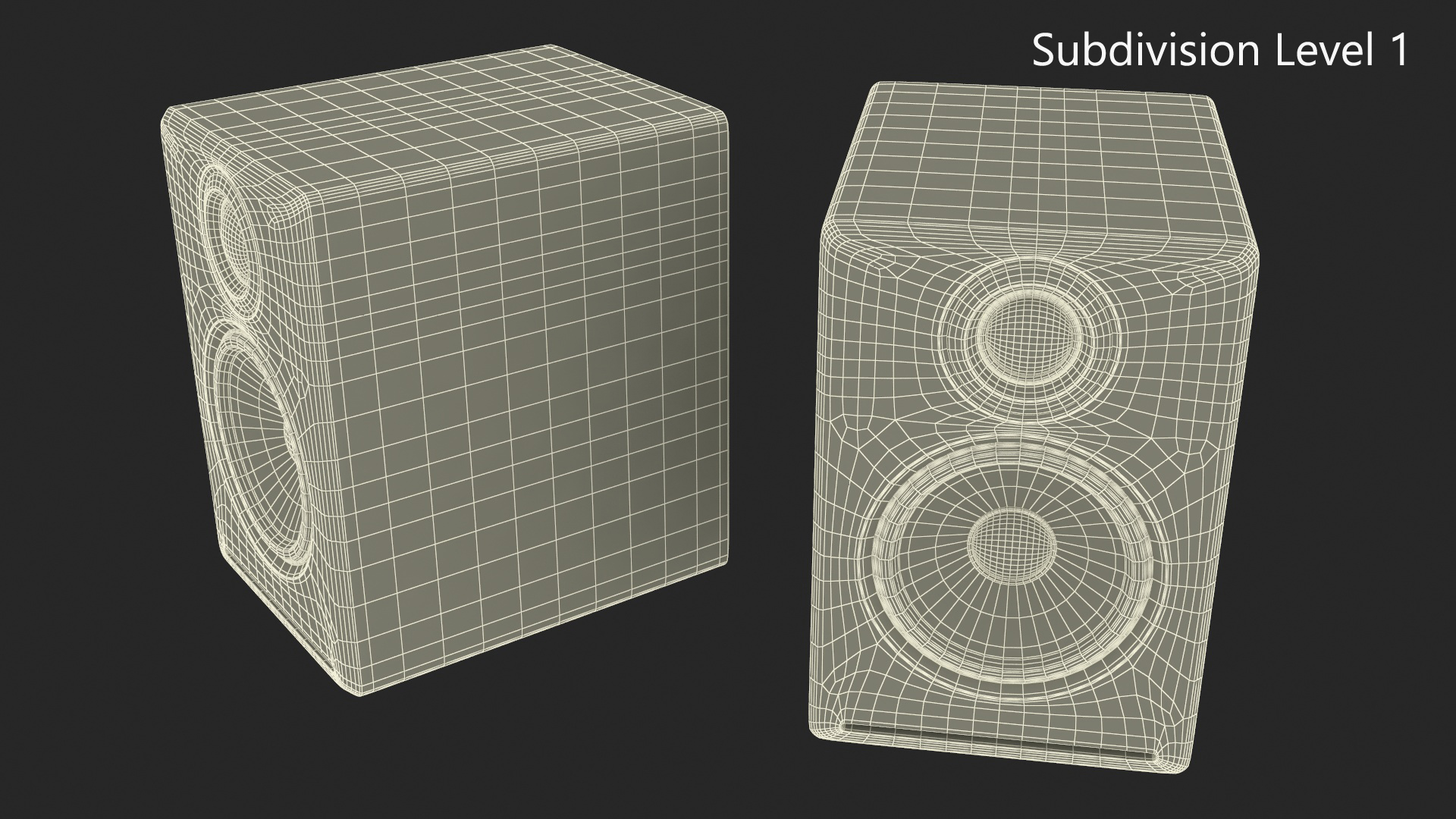 Powered Loudspeaker 3D model