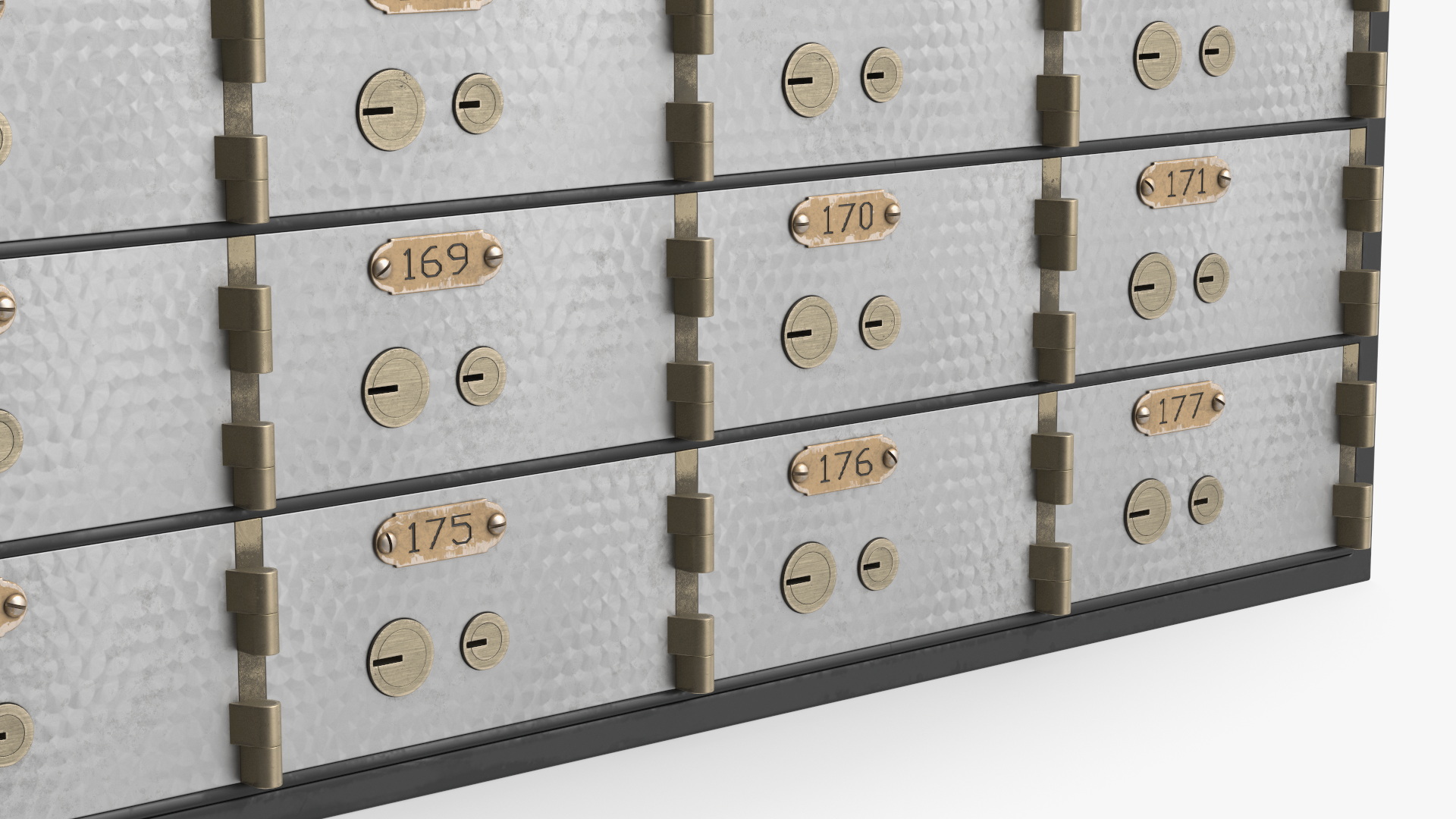 3D Safety Deposit Box model