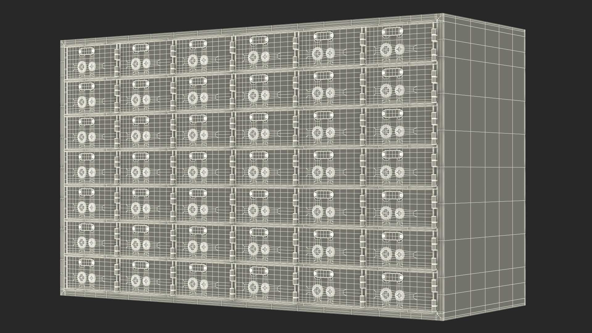 3D Safety Deposit Box model
