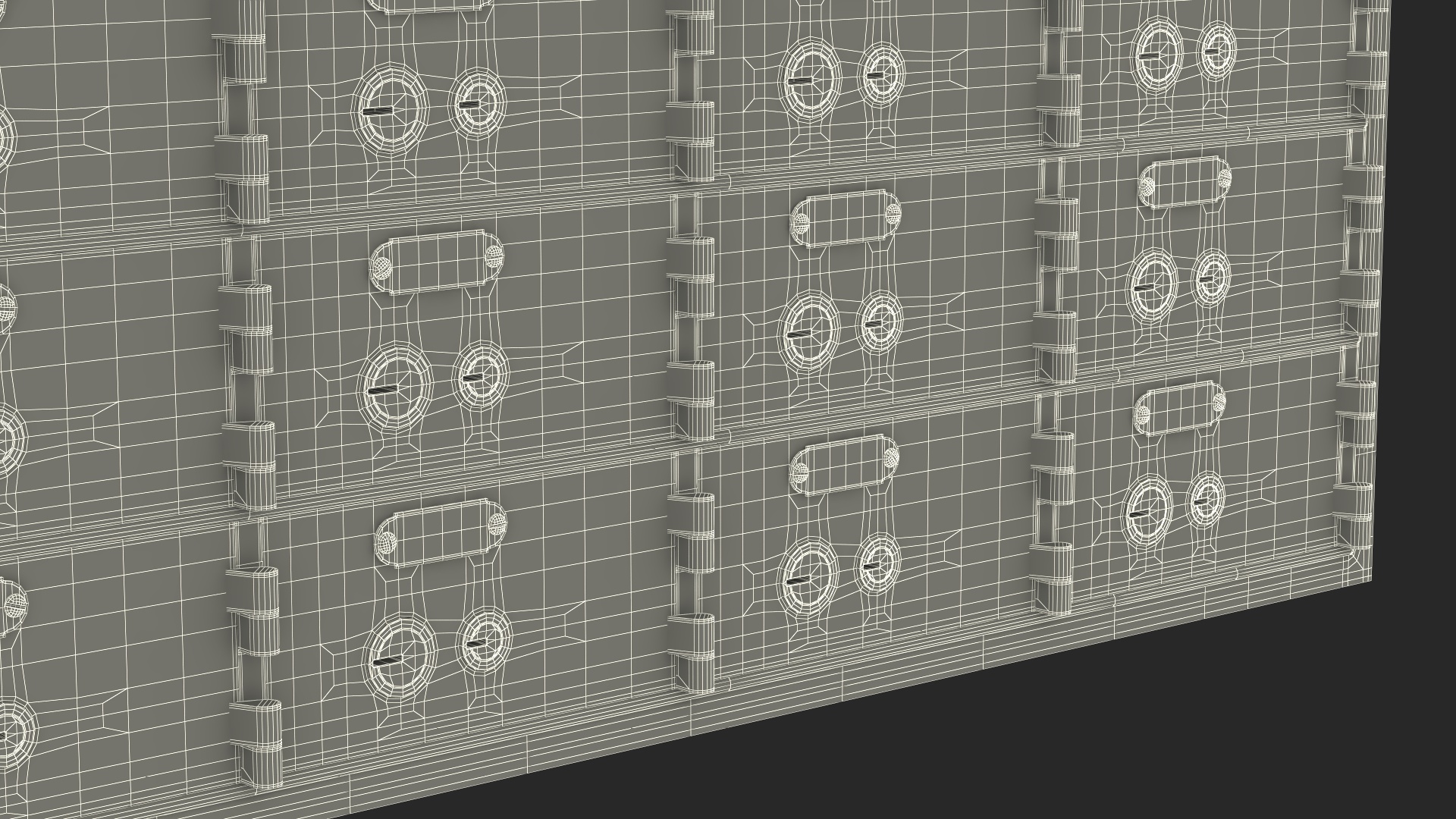 3D Safety Deposit Box model