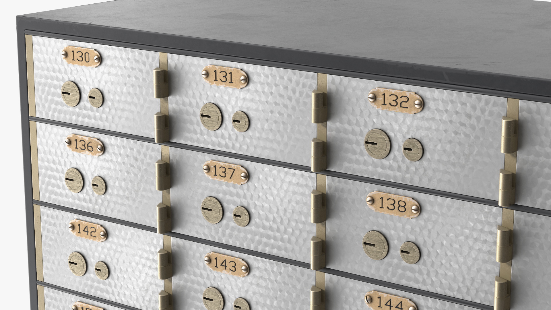 3D Safety Deposit Box model