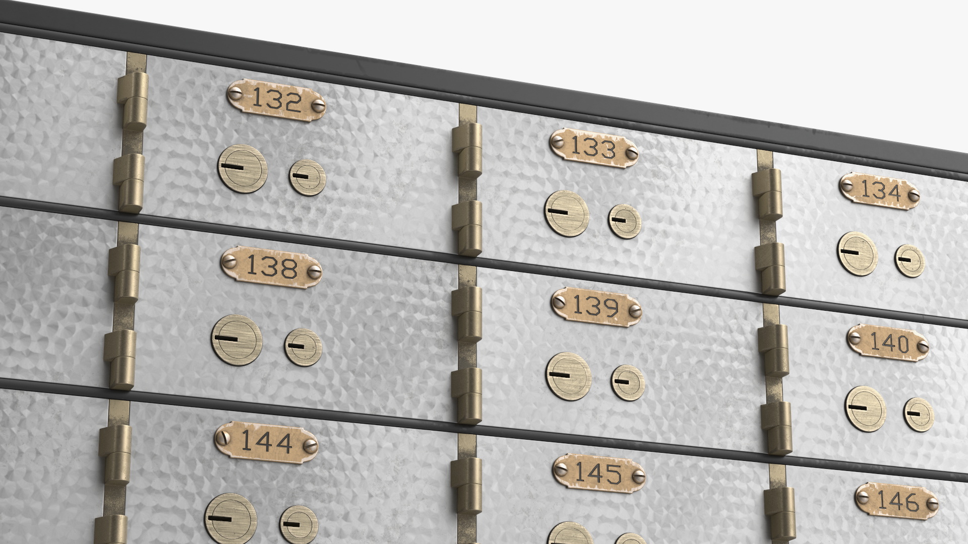 3D Safety Deposit Box model
