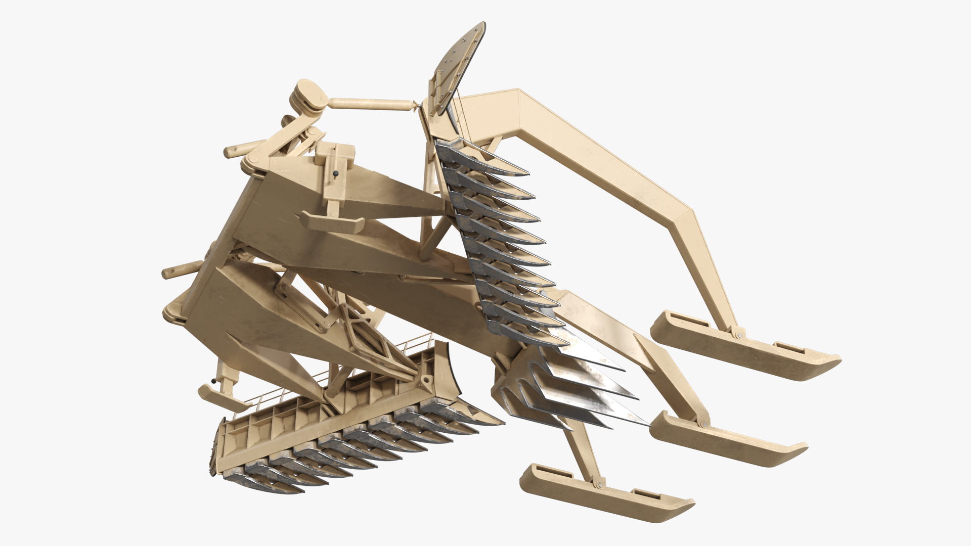 M1150 Full Width Mine Plow Desert, view 5