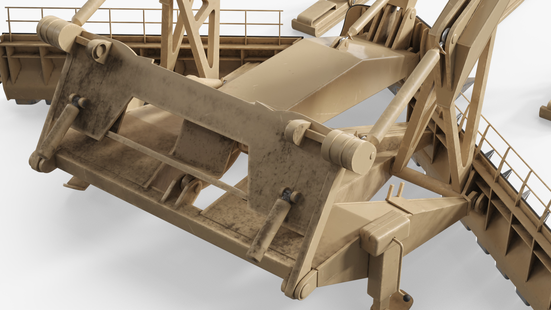 M1150 Full Width Mine Plow Desert, view 6