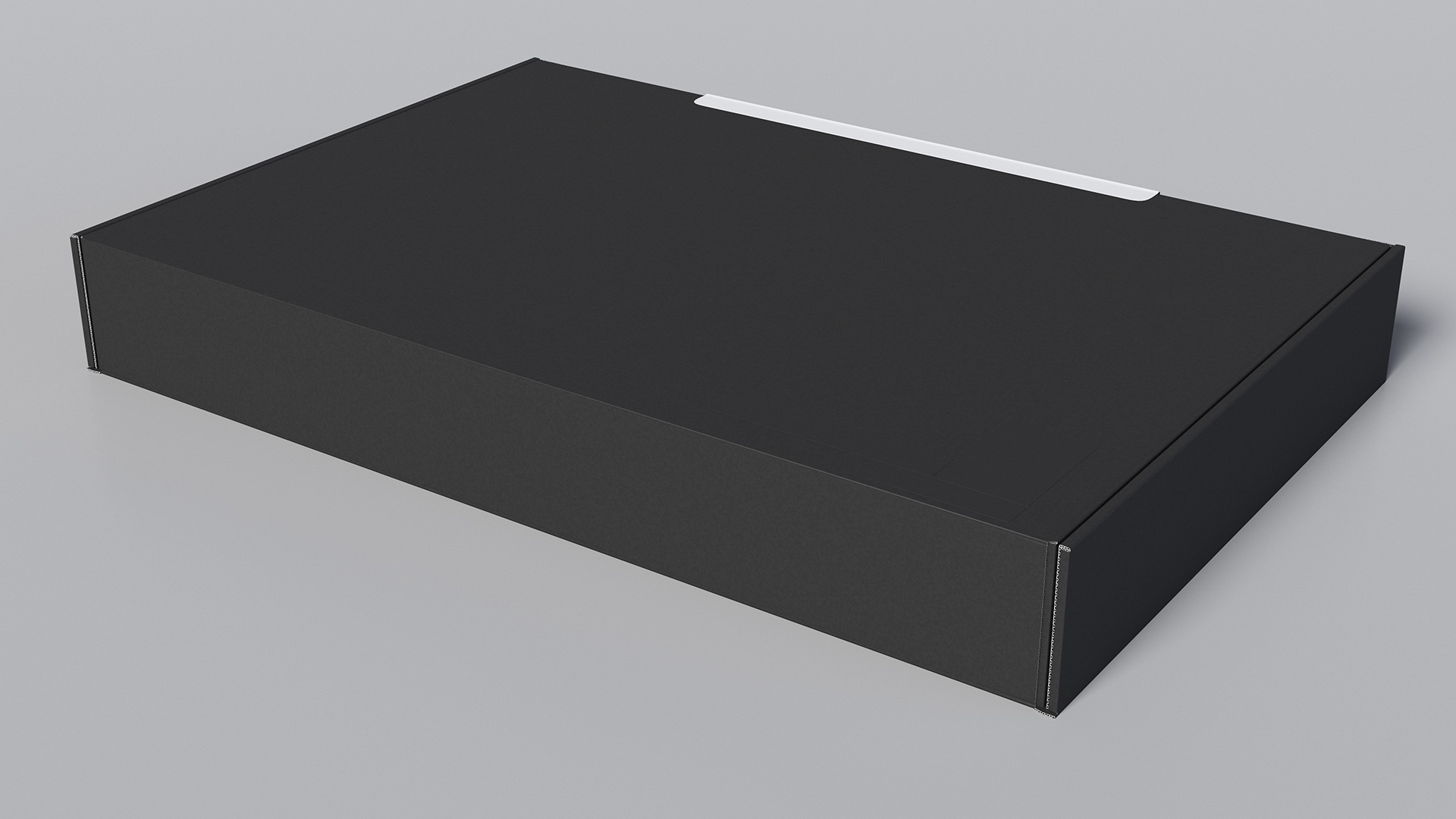 3D model Thin Laptop Box