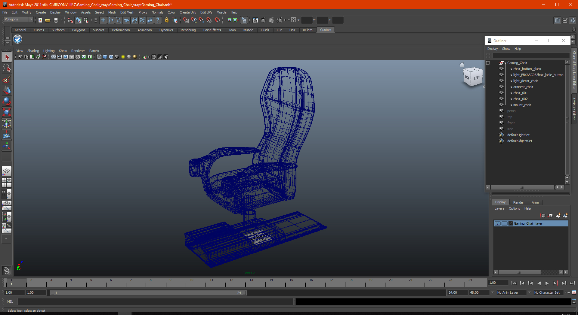 Gaming Chair 3D
