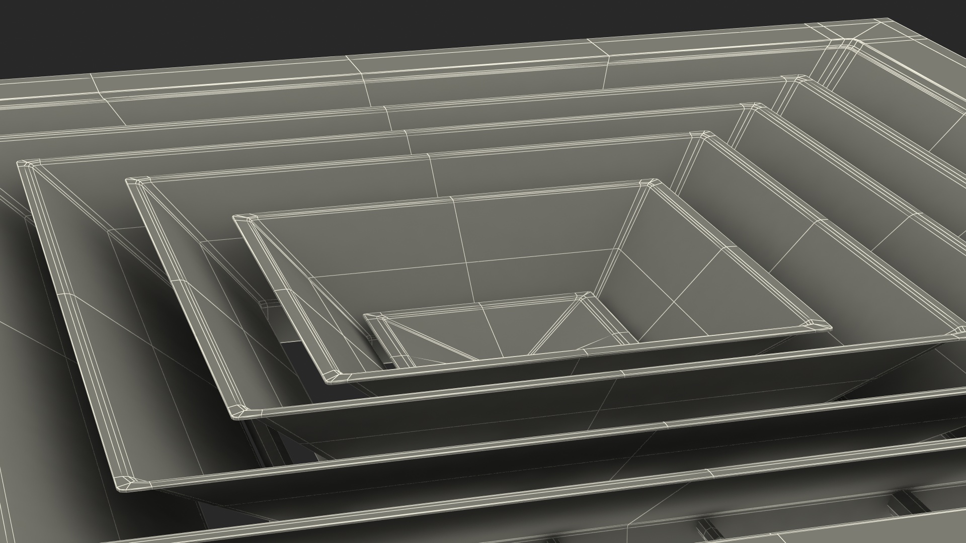 Air Vent Diffuser Square 3D model