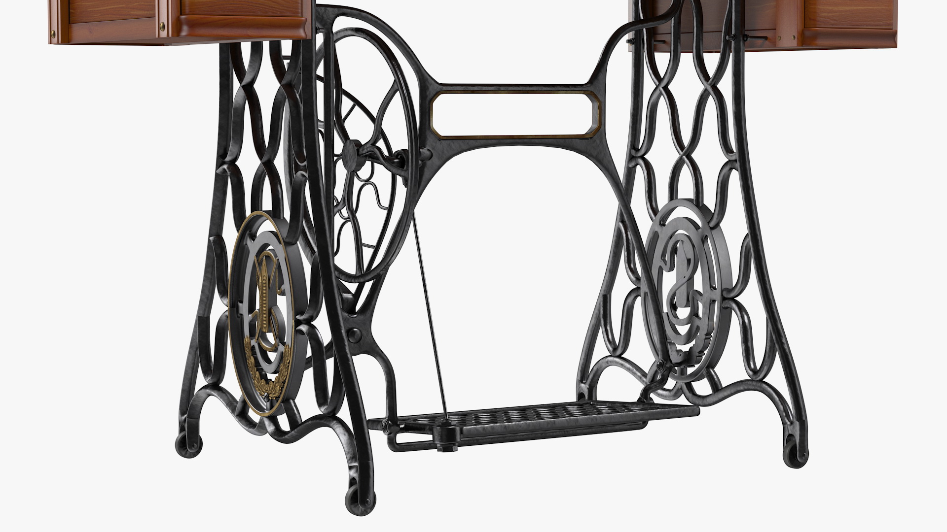 Antique Sewing Machine 3D