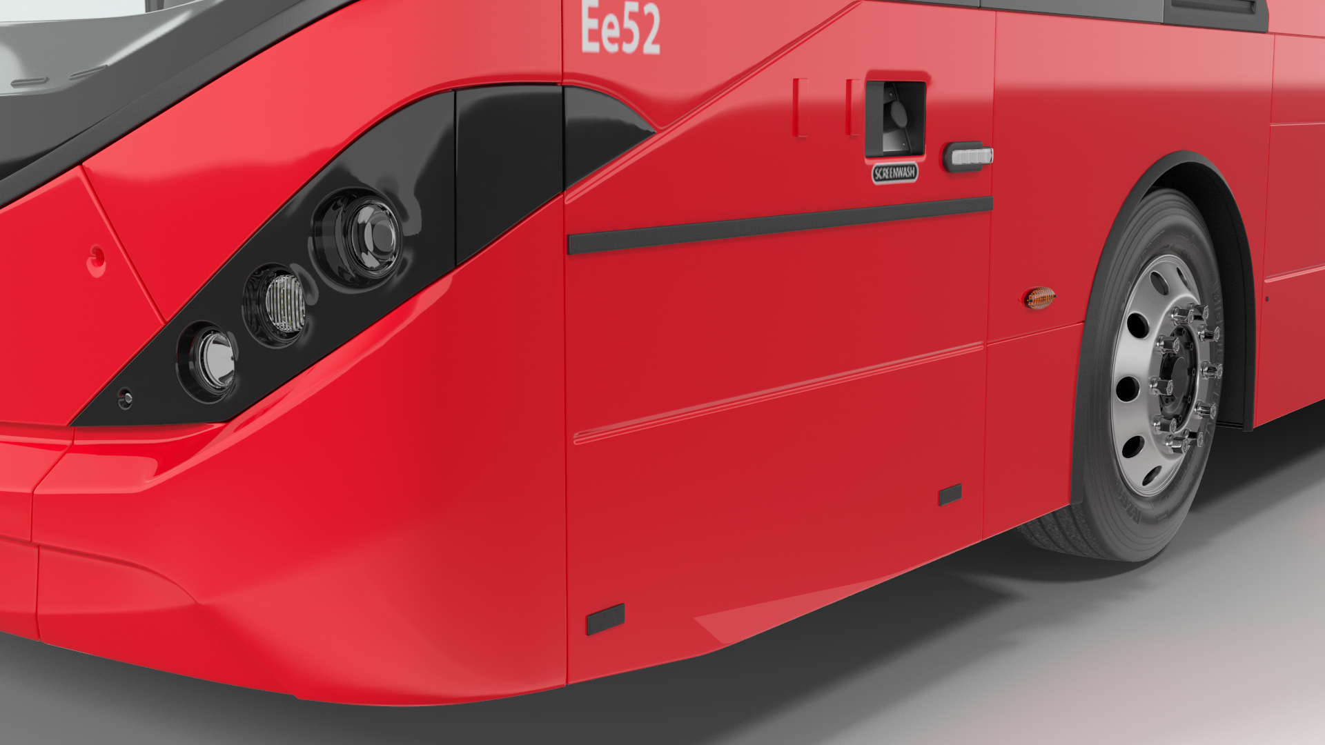 3D BYD Routemaster Double Decker Rigged