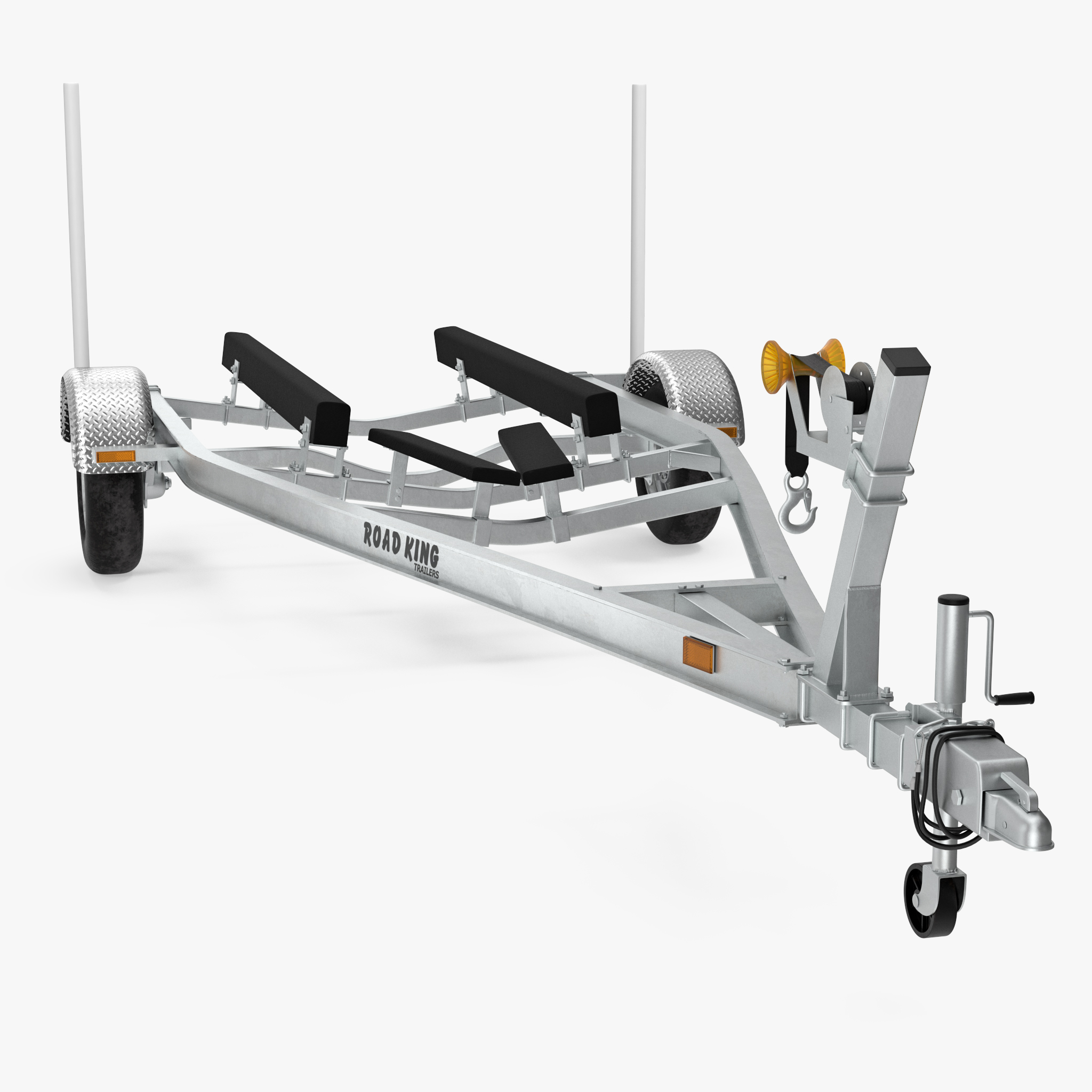 Boat Trailer Skid Type