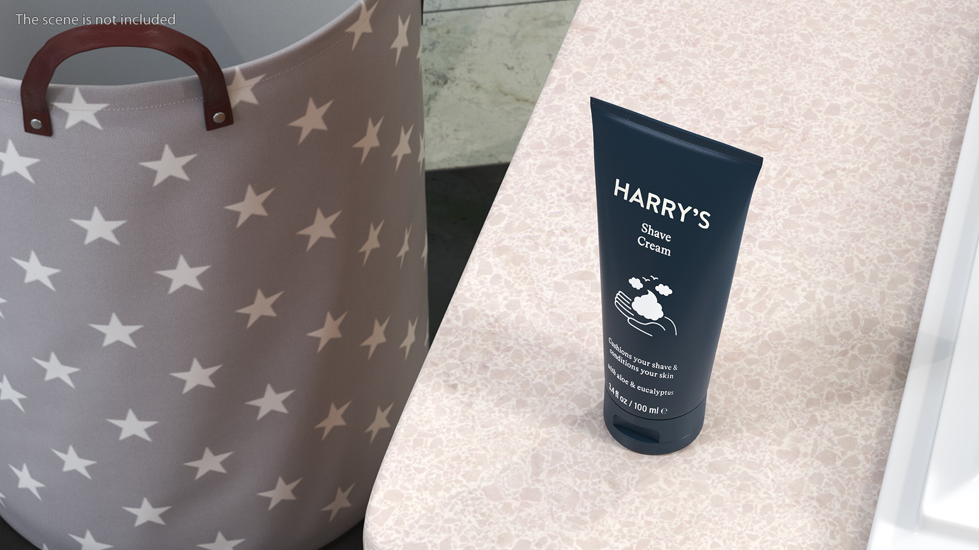 3D model Shaving Cream Harry Small