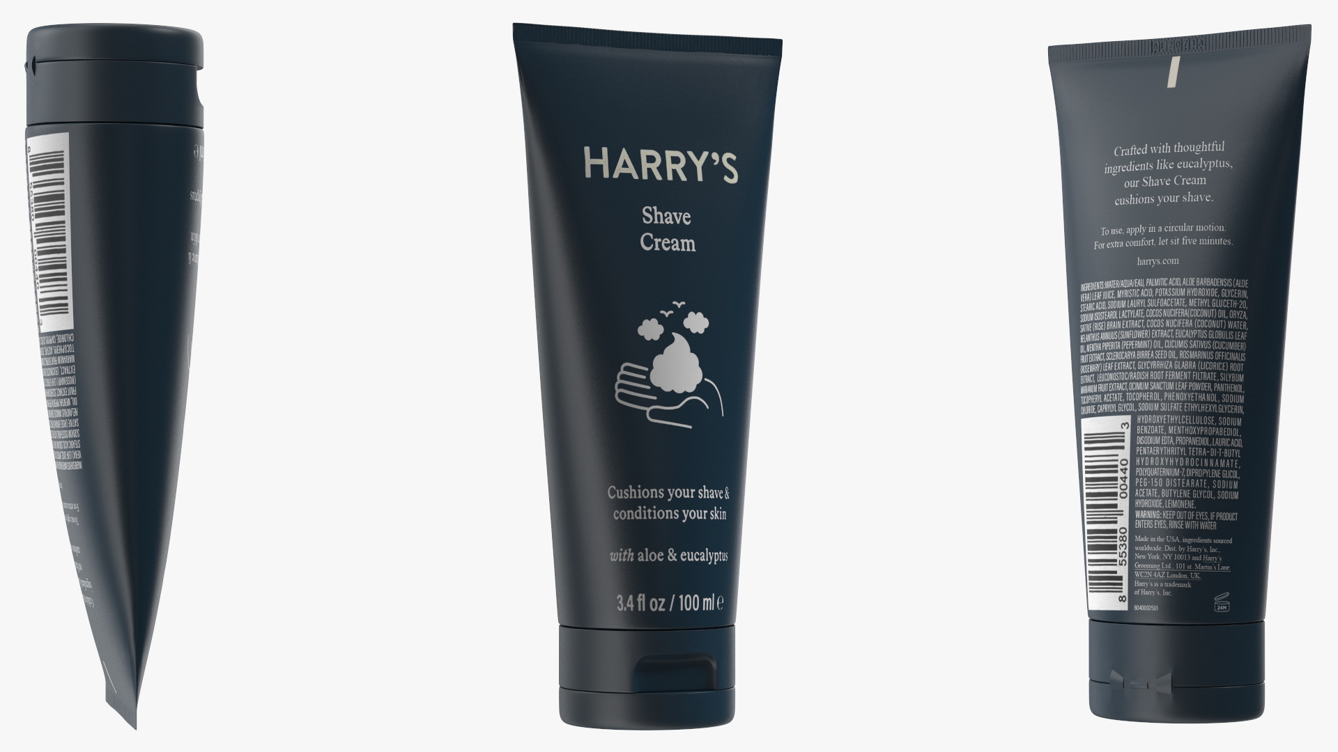 3D model Shaving Cream Harry Small