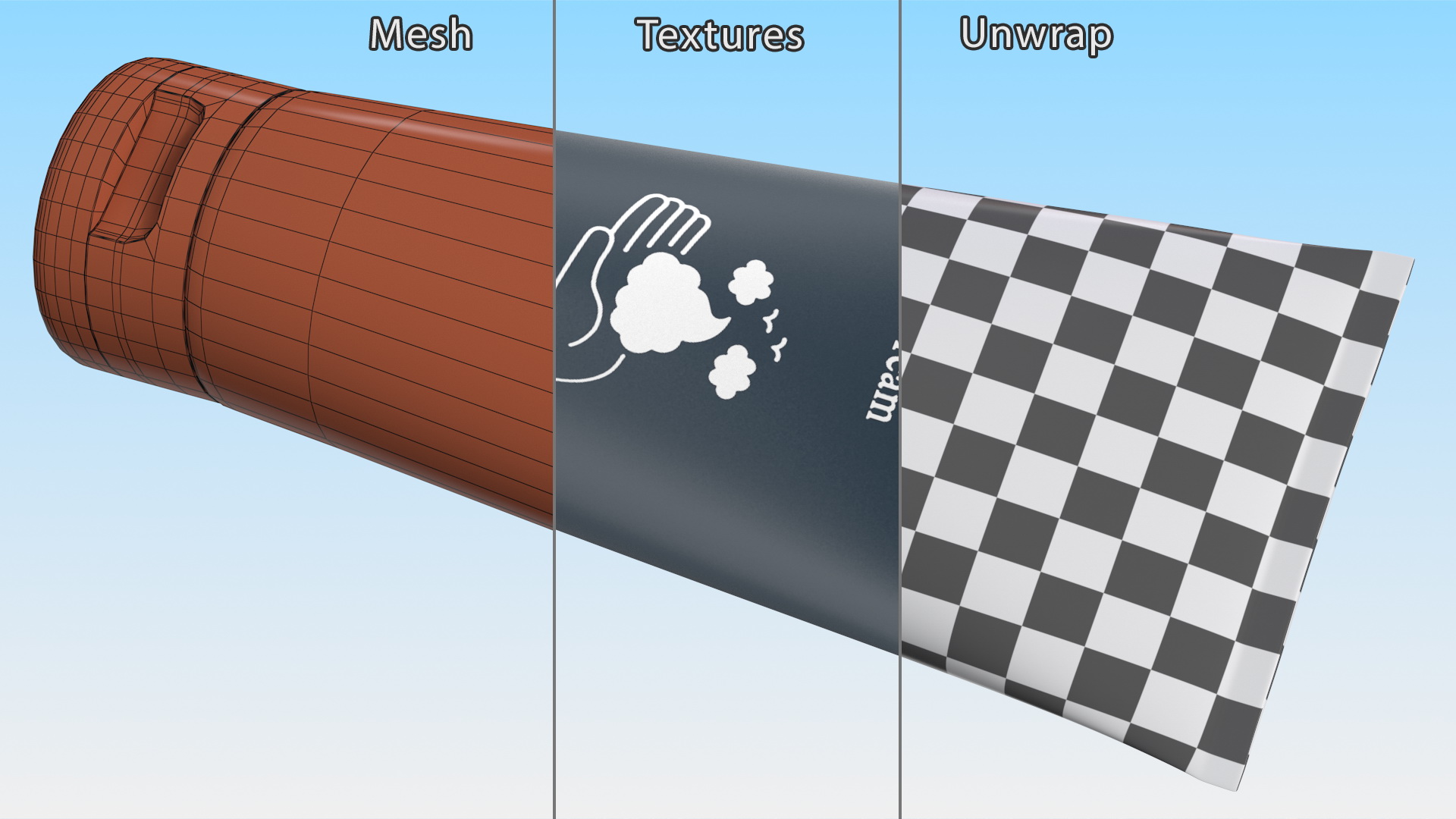 3D model Shaving Cream Harry Small