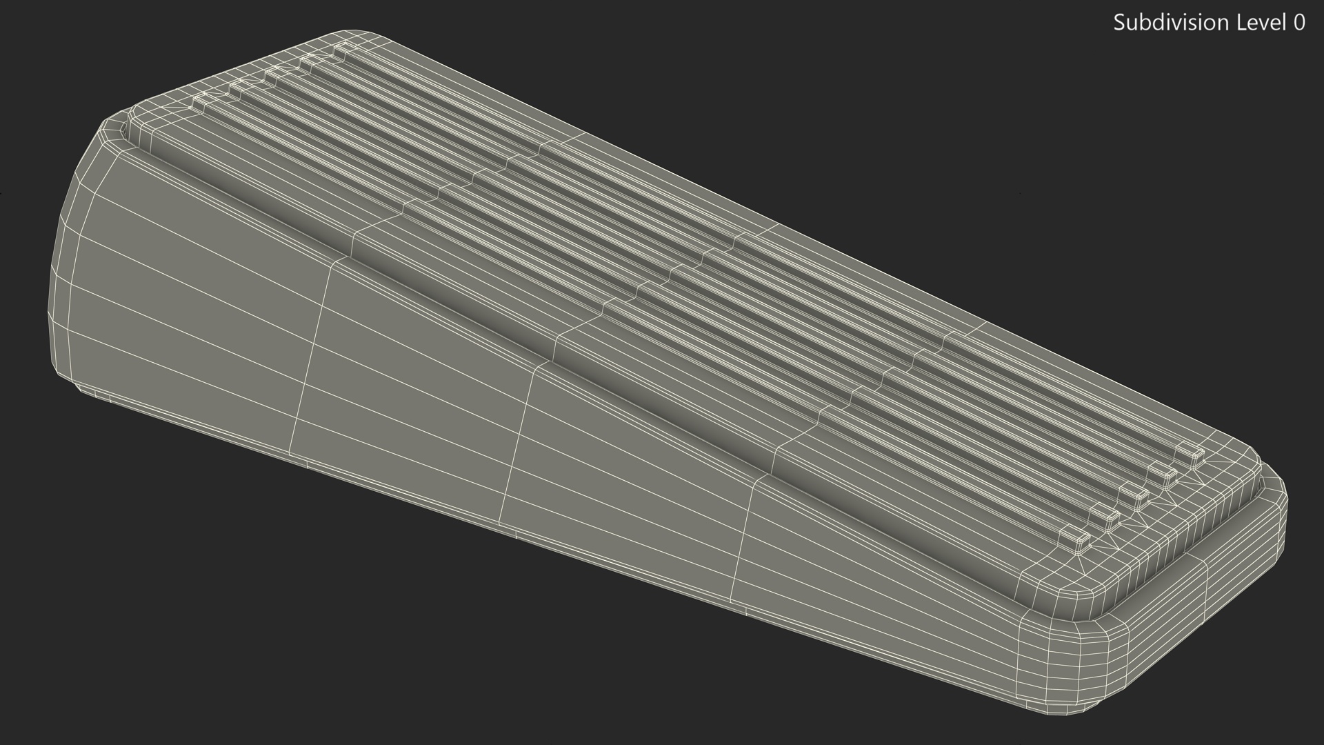 3D Door Stopper Strongest White model