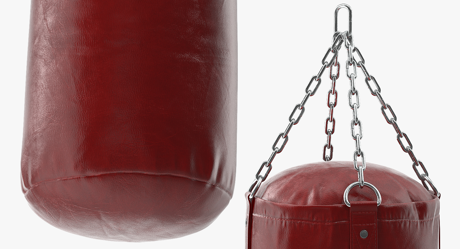 3D model Leather Punching Bag