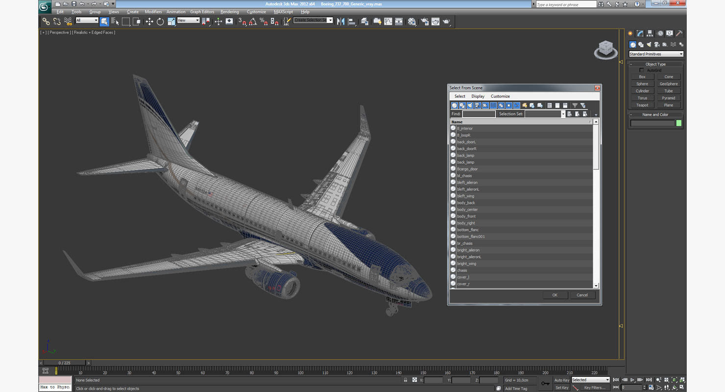 Boeing 737 700 Generic 3D