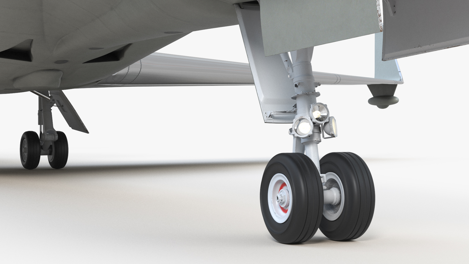 Airborne Early Warning Aircraft Simplified 3D