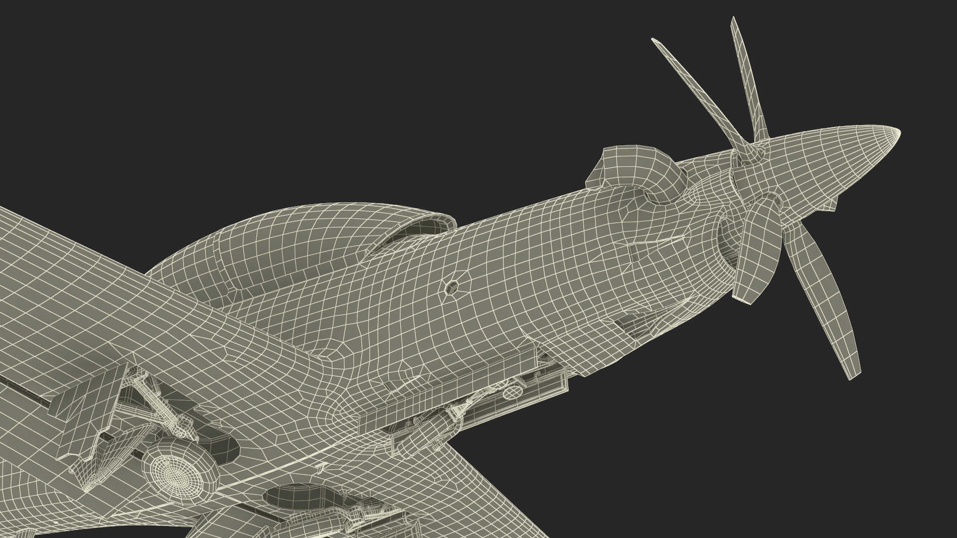 Training Aircraft Pilatus PC-21 Red Rigged 3D