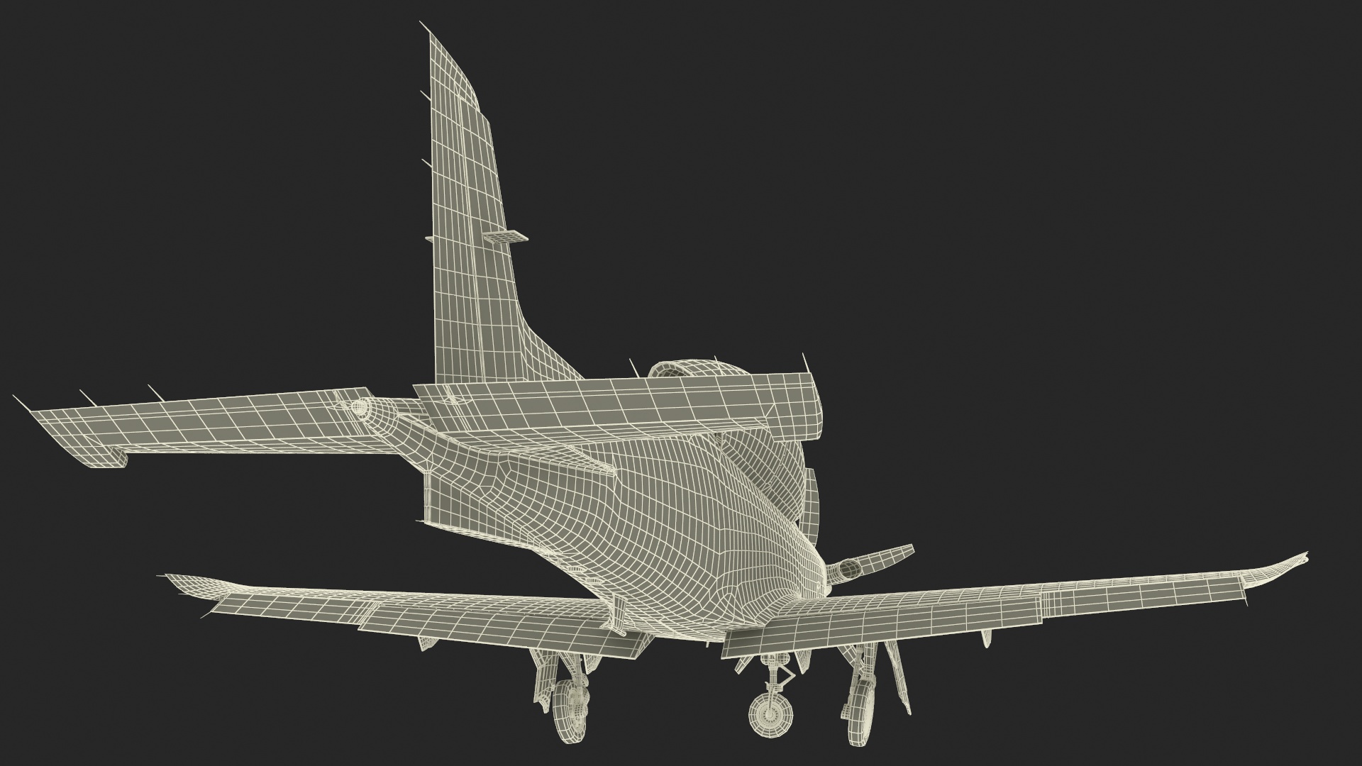 Training Aircraft Pilatus PC-21 Red Rigged 3D