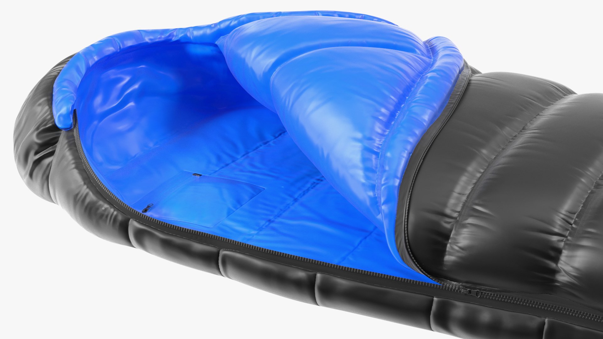 3D Deployed Sleeping Bag