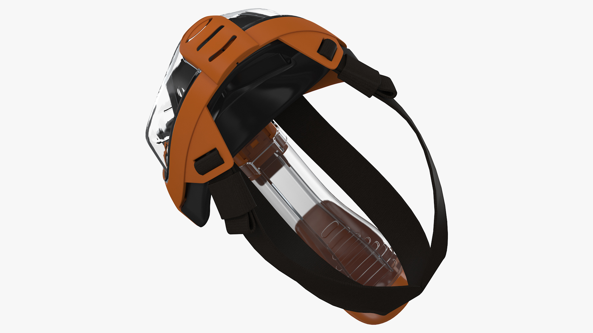 3D Full Face Snorkel Mask with GoPro Hero 7 Black
