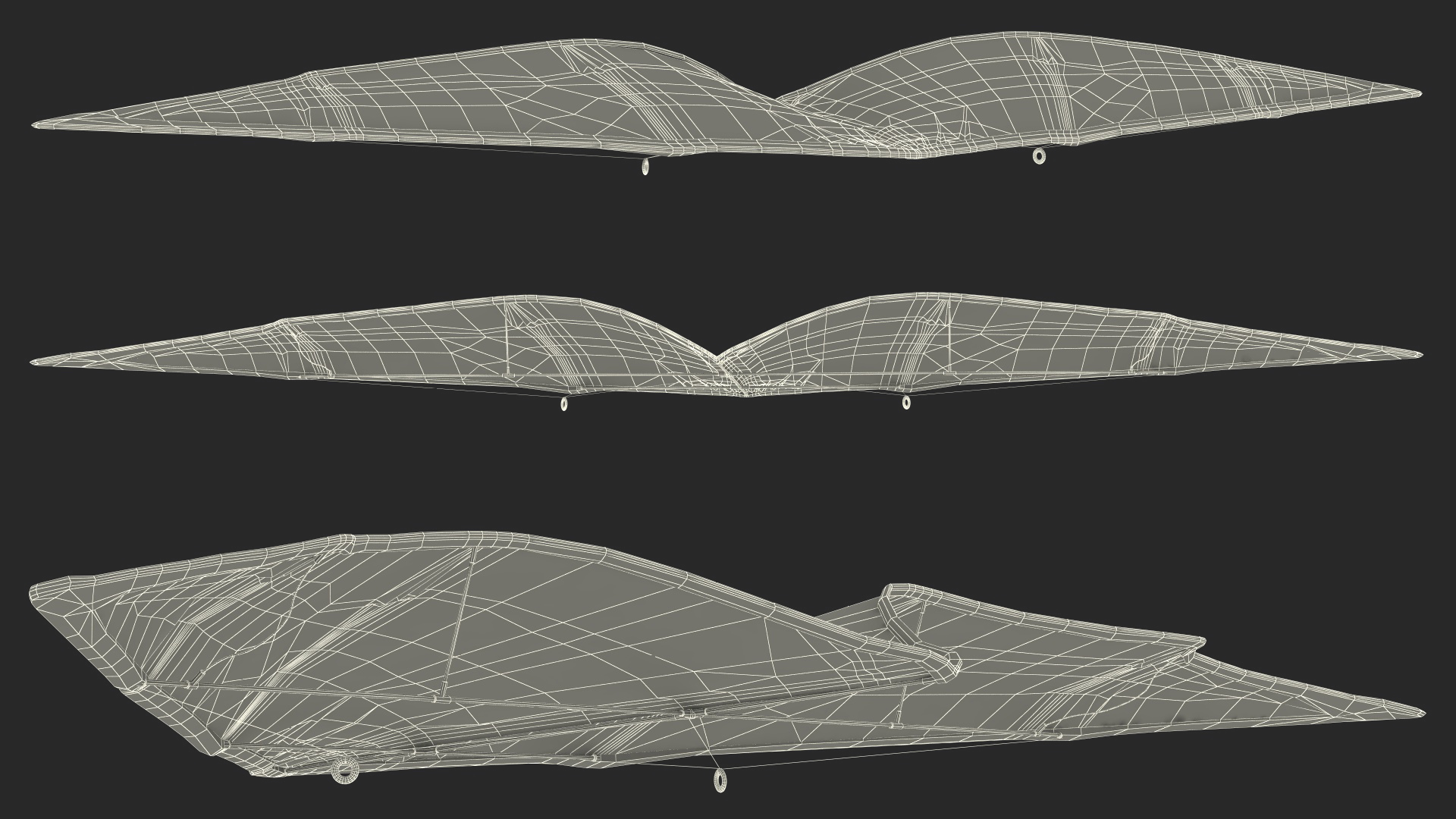 3D model Stunt Kite