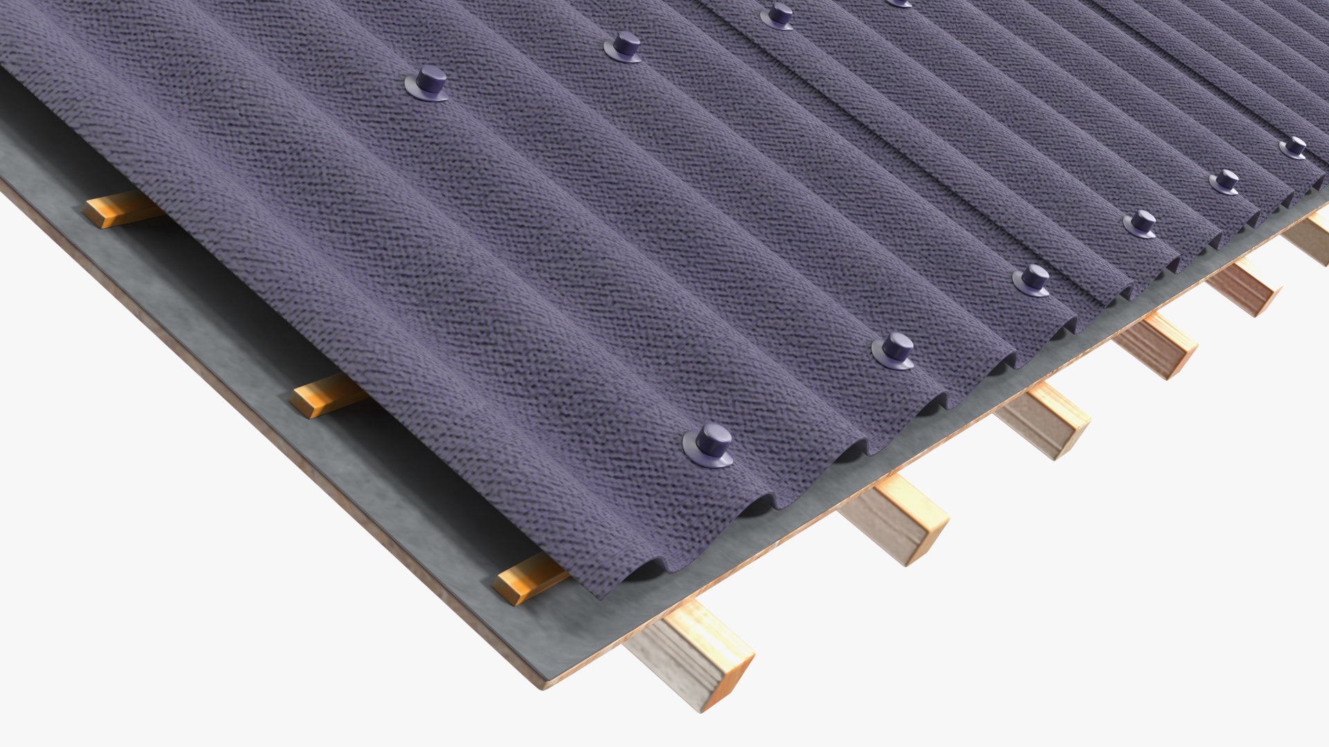 3D Onduline Roofing