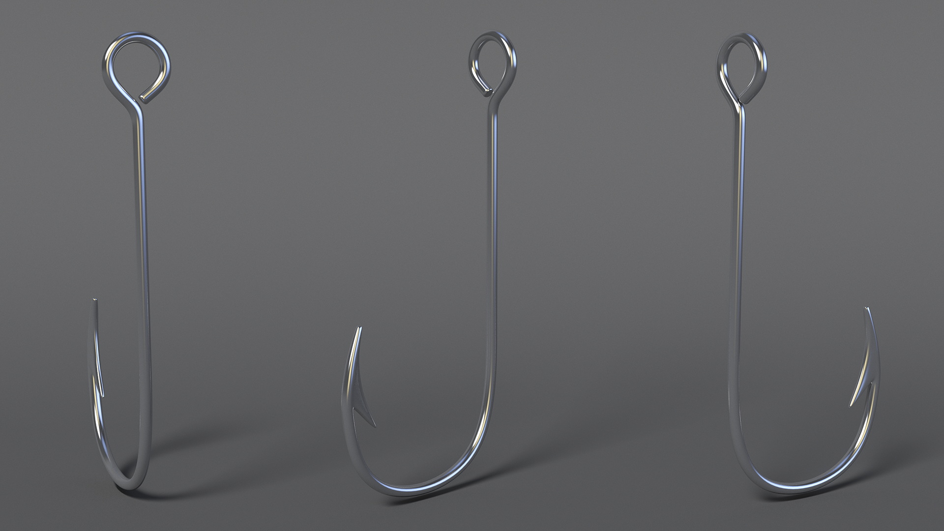 3D Aberdeen Fishing Hook