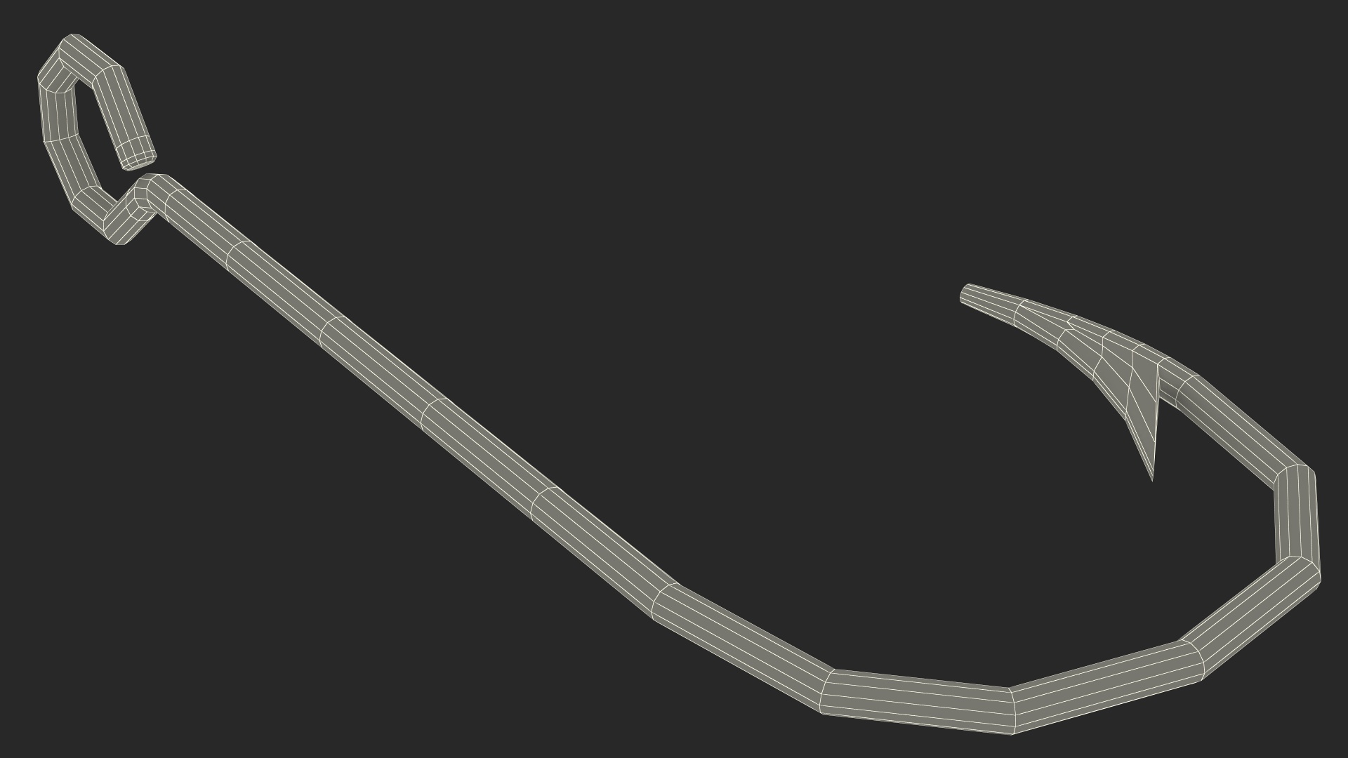 3D Aberdeen Fishing Hook