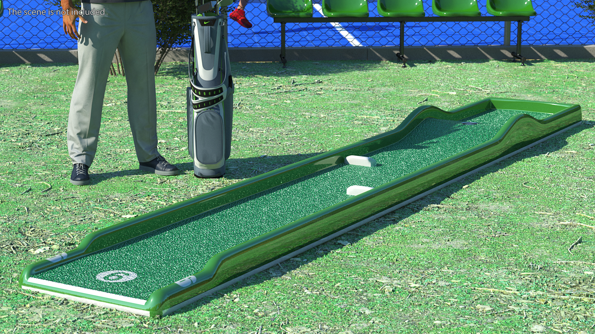 3D model Mini Golf Portable Outdoor Course Hole 6