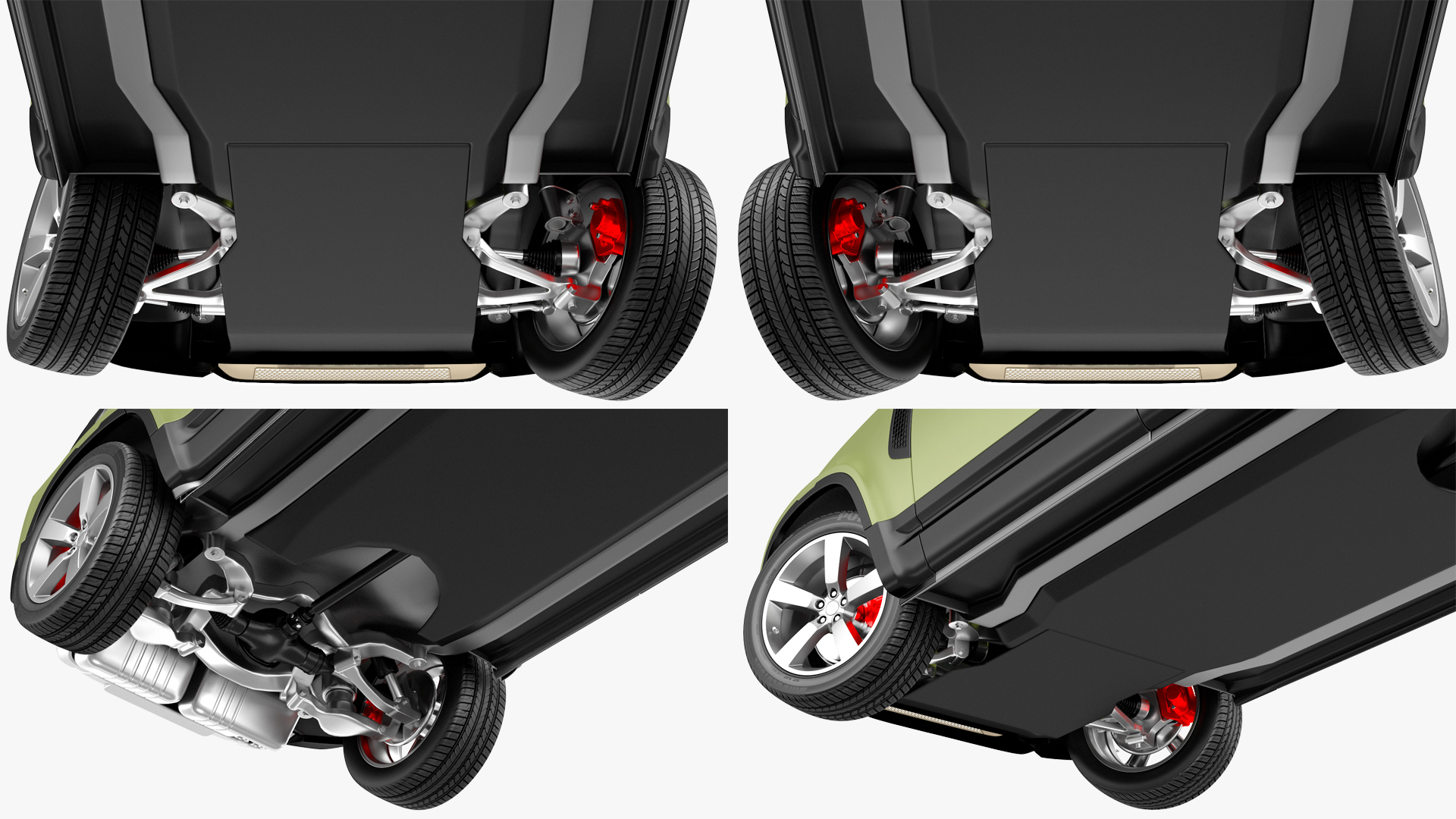 Land Rover Defender Country Pack Rigged 3D model