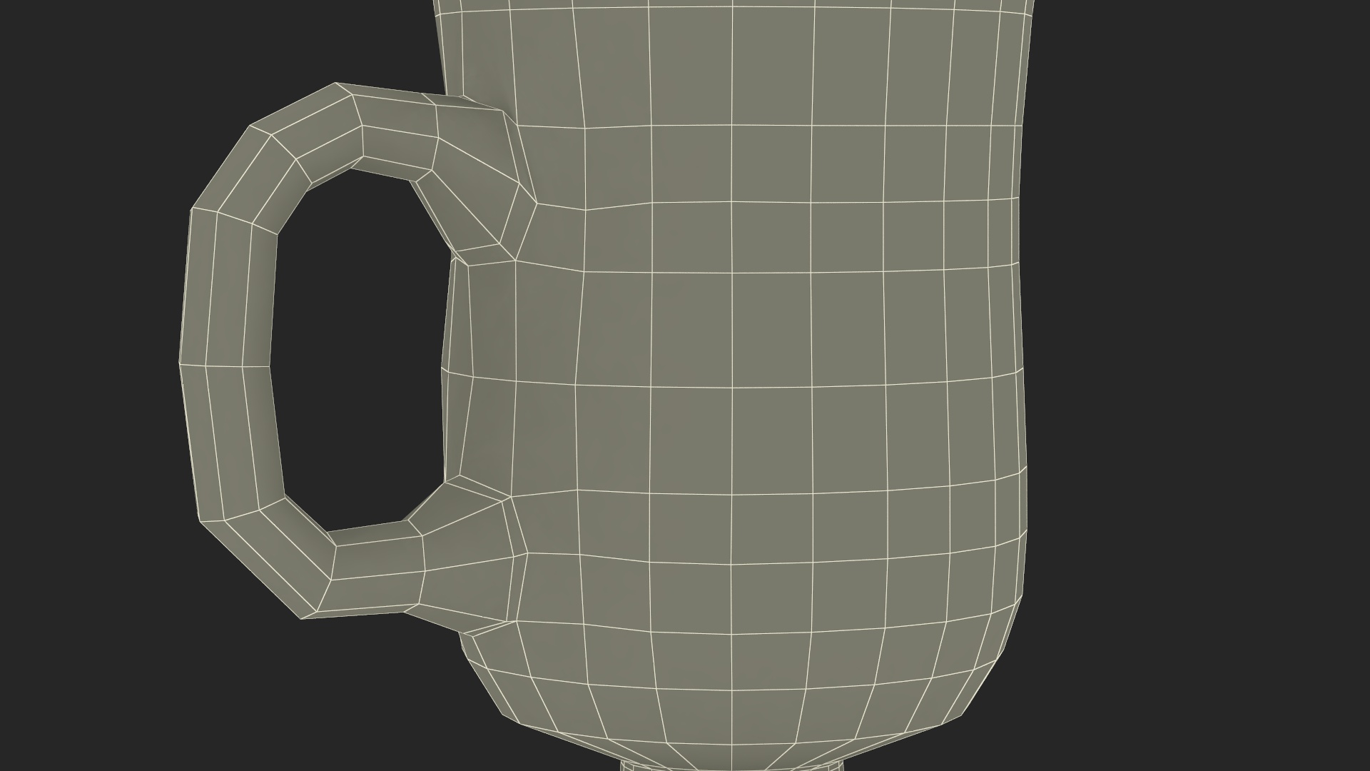 Irish Glass Coffee Mug 3D