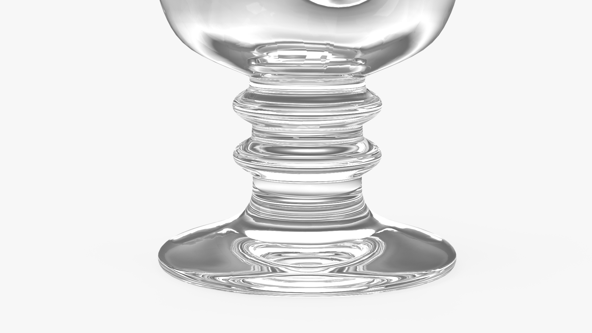 Irish Glass Coffee Mug 3D