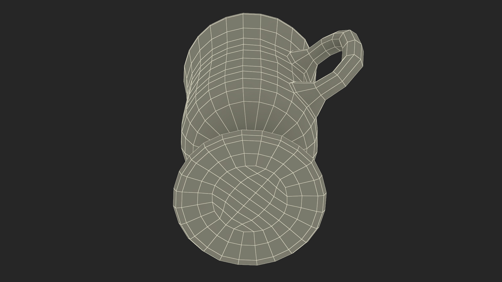 Irish Glass Coffee Mug 3D