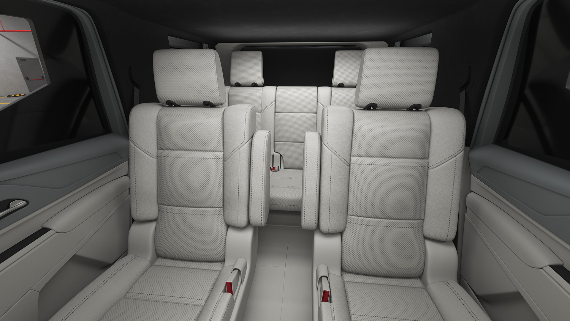 3D model 2023 Rezvani Vengeance Armored SUV Lights Off
