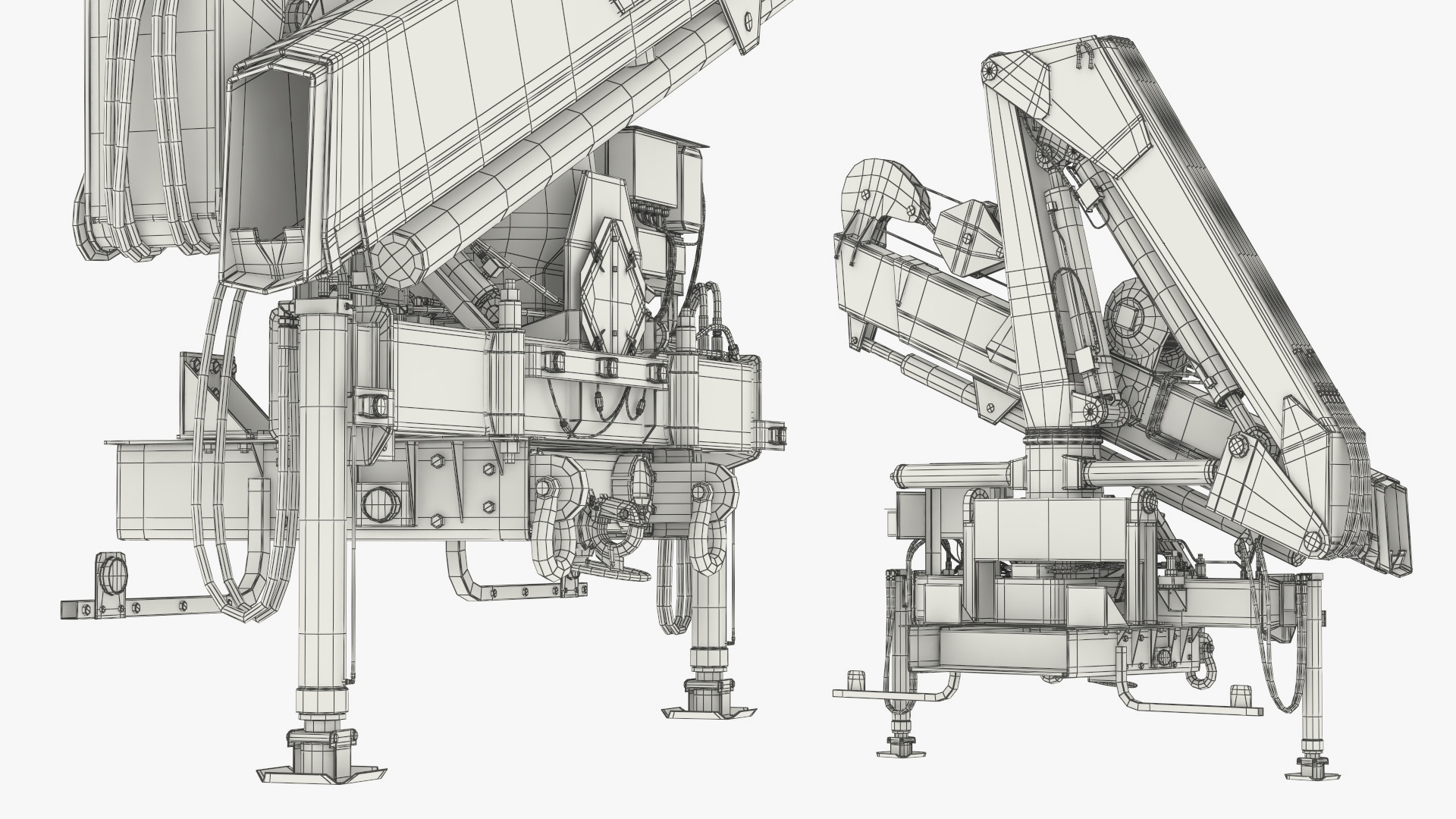 Military Lifting Crane Module Structure - view 8