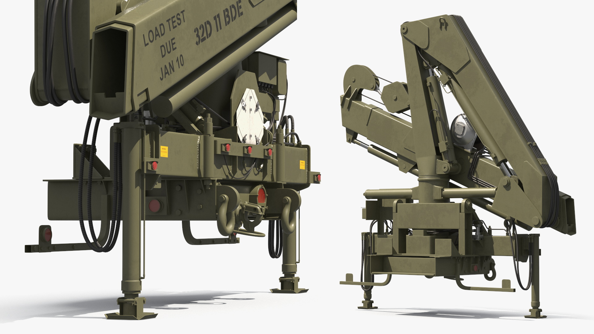 Military Lifting Crane Module Structure - view 4