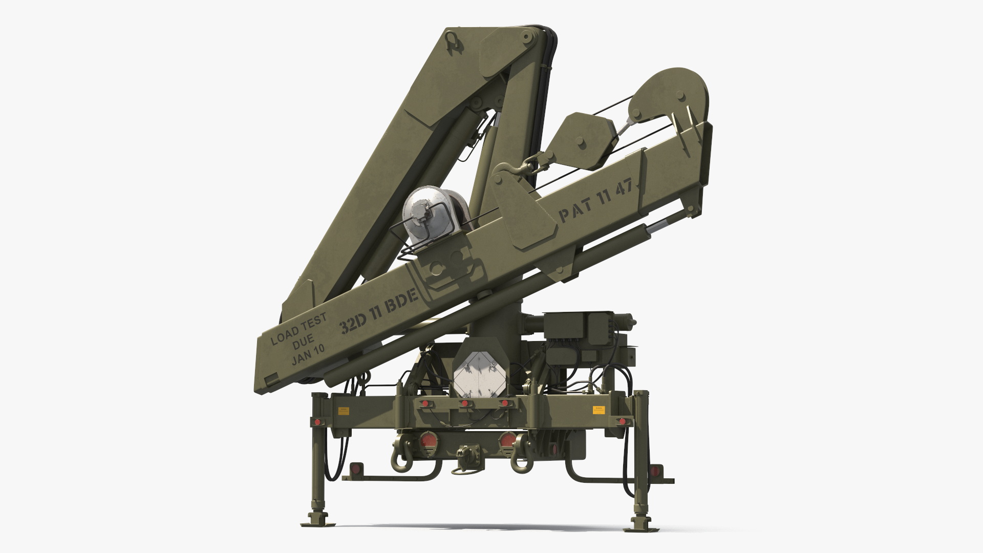 Military Lifting Crane Module Structure - view 2