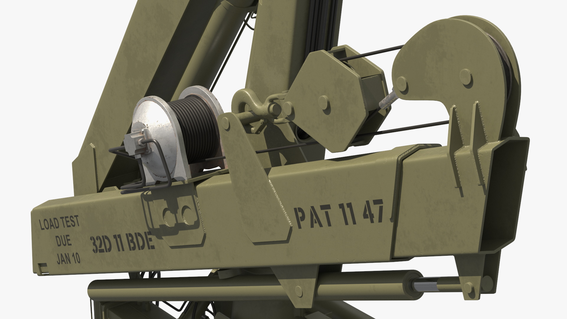 Military Lifting Crane Module Structure - view 5