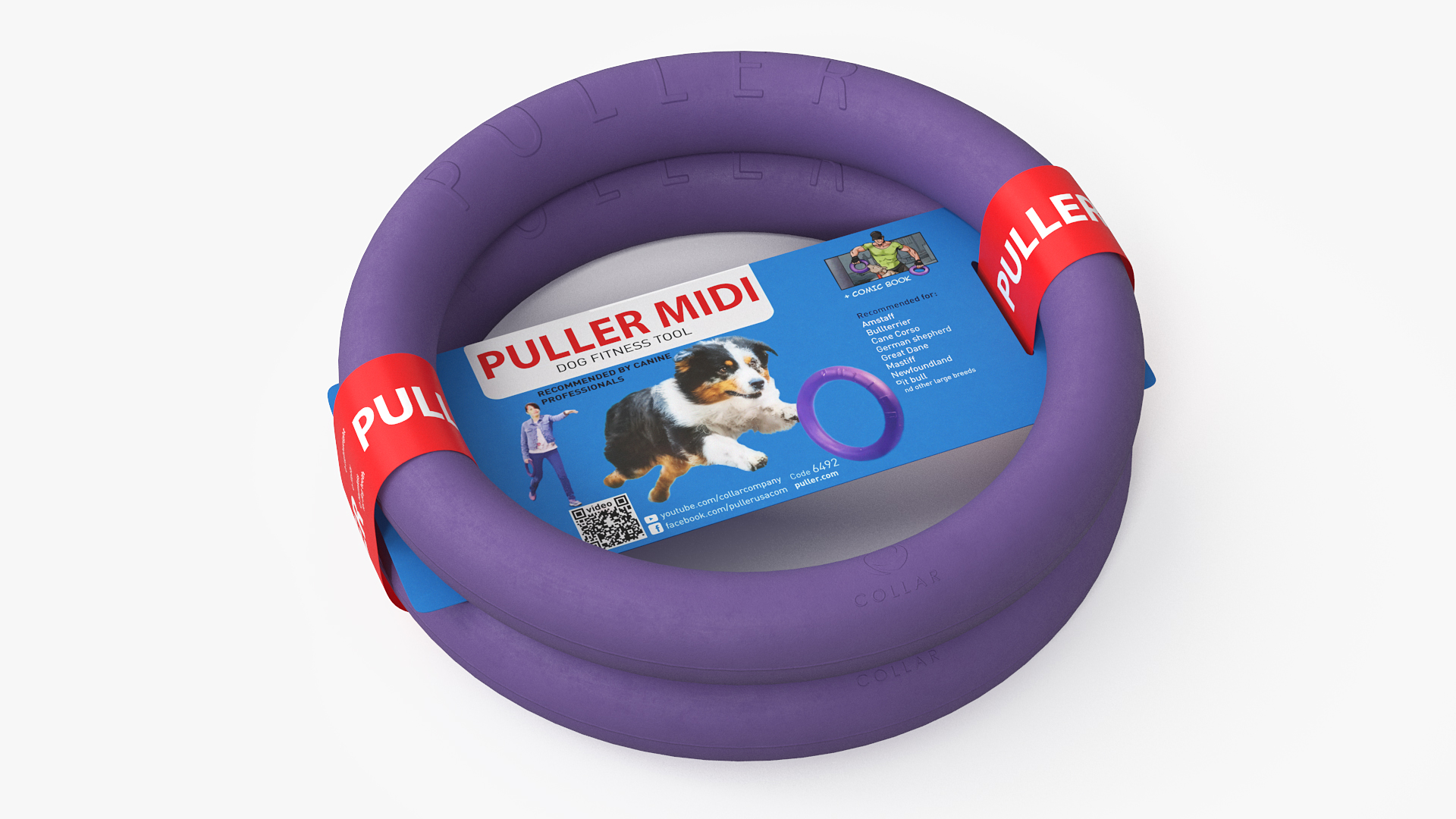 Interactive Dog Toy Puller Midi Package 3D model