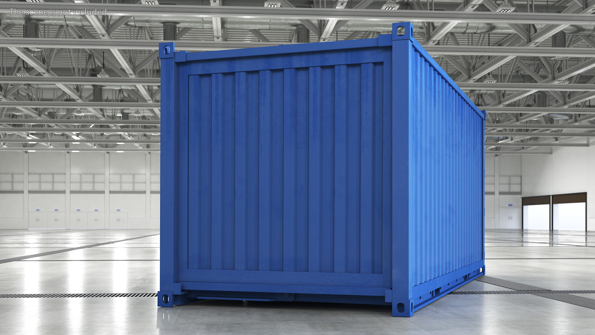 3D Shipping Container model