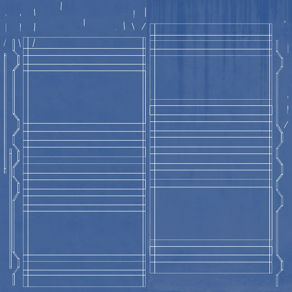 3D Shipping Container model